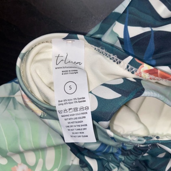 ToLuca Venus Midi Ambrosia Tropical Hawaiian One Piece Swim Bathing Suit Small - Picture 10 of 10